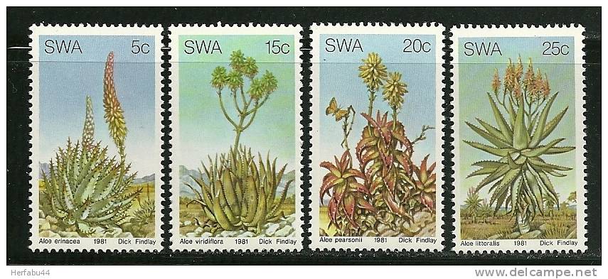 South West Africa     "Plants"   Set    SC#  475-78 MNH** - Other & Unclassified