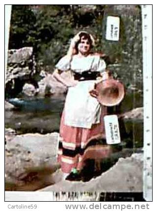 RAGAZZA IN COSTUME  ABRUZZO  VB1977 CX22259 - Costumi