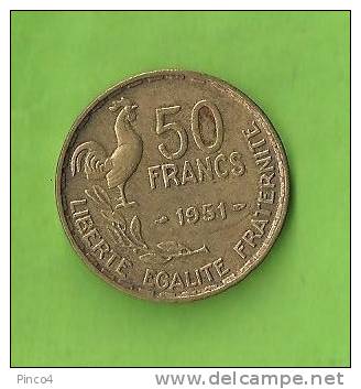 FRANCE - FRANCIA 50 FRANCS 1951 - Altri & Non Classificati