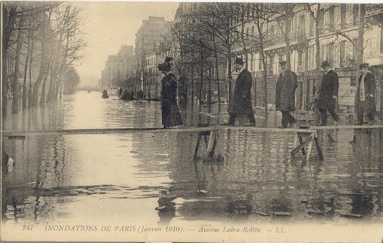 PARIS 11è - Avenue Ledru-Rollin - Crue De 1910 - Arrondissement: 11