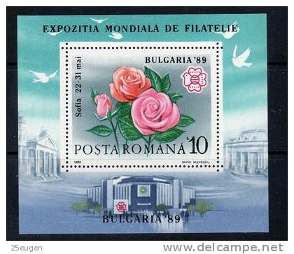 ROMANIA 1989 MICHEL NO BL.253  MNH - Unused Stamps