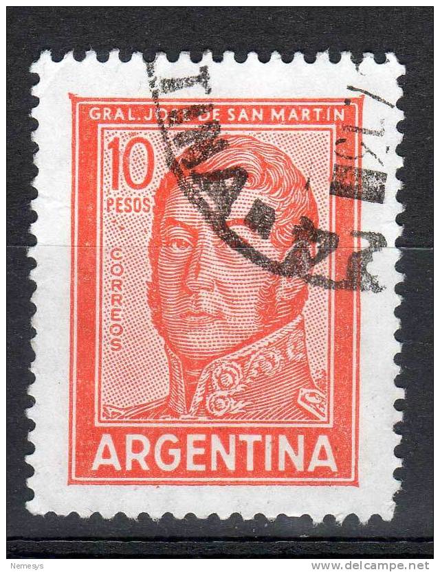 1966 ARGENTINA USED STAMP CANCELLED O SCOTT#695D - Altri & Non Classificati