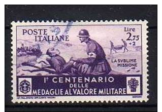 Italien   100 Jahre Tapferkeitsmedaille   Mi.  504   O/used   EUR 50  Siehe Bild - Oblitérés