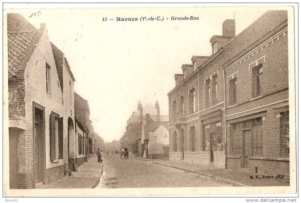 62  HARNES    Grande - Rue - Harnes