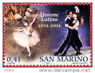 REPUBBLICA DI SAN MARINO - ANNO 2004 - UNIONE LATINA ** MNH - Unused Stamps