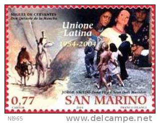 REPUBBLICA DI SAN MARINO - ANNO 2004 - UNIONE LATINA ** MNH - Ongebruikt