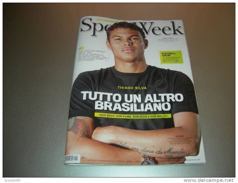 Sport Week N° 528 (n° 4-2011) THIAGO SILVA - Sport