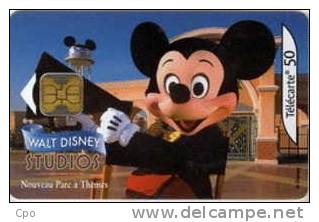 # France 1177C  WALT DISNEY STUDIO - MICKEY 50u Ob1 04.02 Tres Bon Etat - 2002