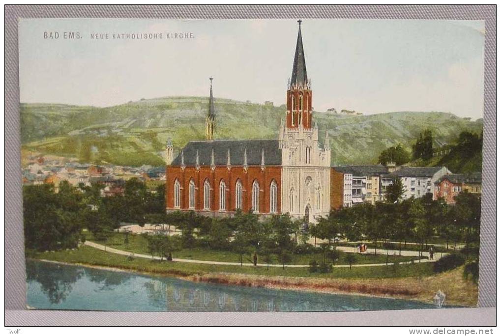 Bad Ems  - Neue Katholische Kirche - Ottmar Zieher, München - 5374 - Bad Ems