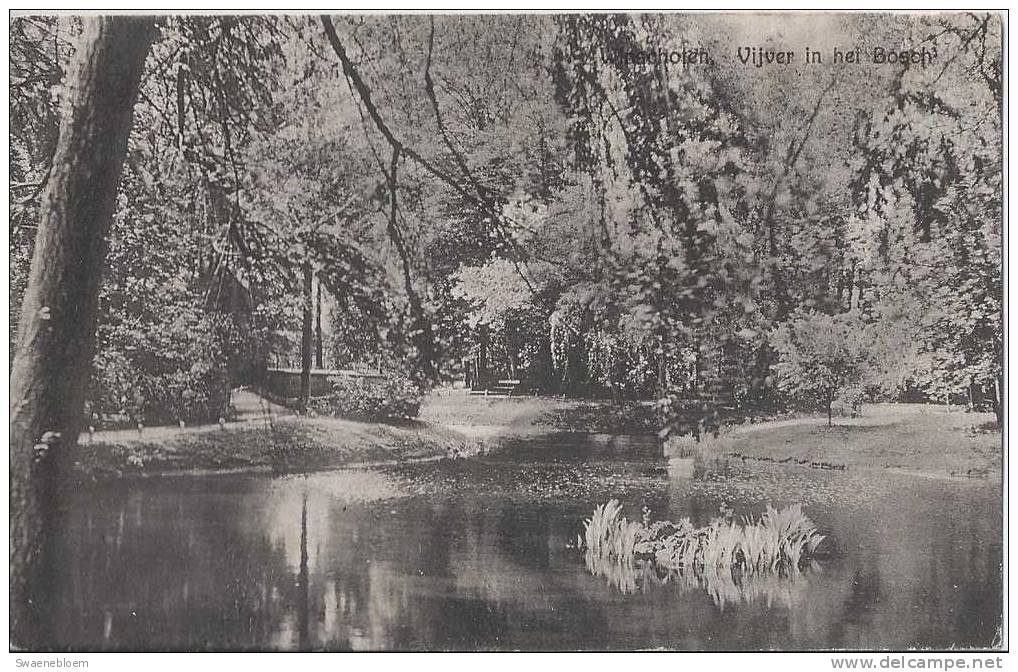 NL.- Winschoten, Vijver In Het Bosch.  Foto  1936 - Provincie Groningen - - Winschoten