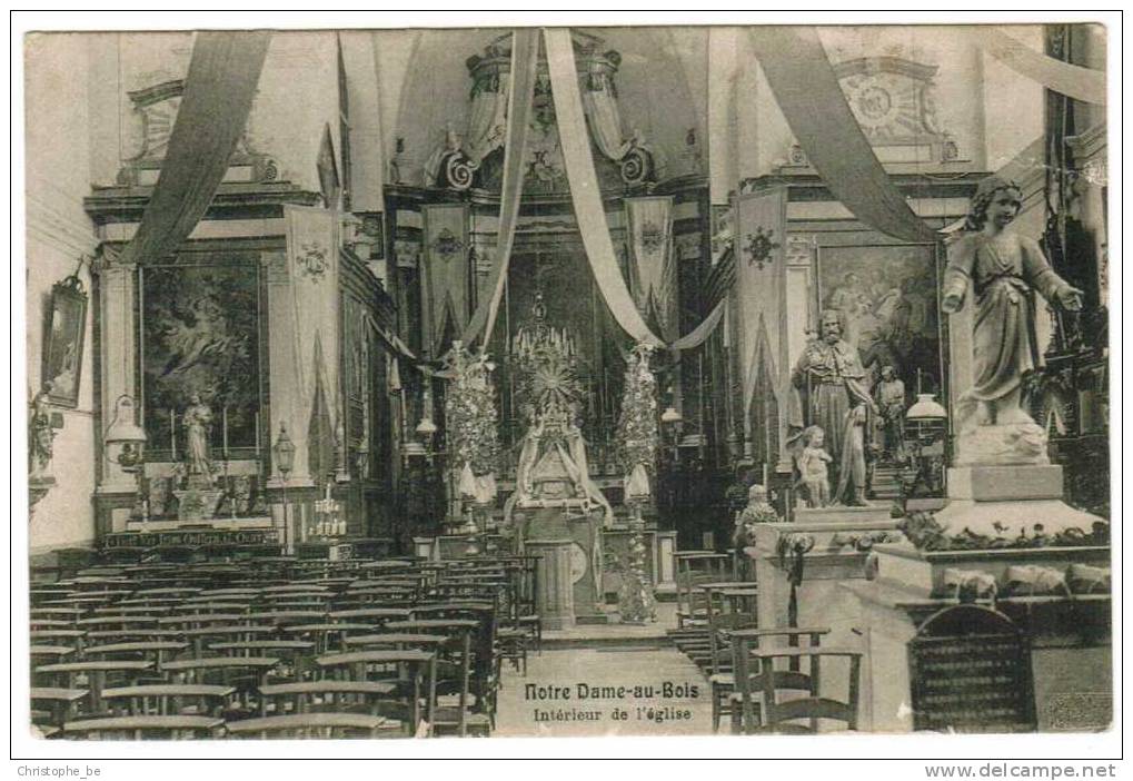 Notre Dame Au Bois, Intérieur De L'Eglise (pk2150) - Overijse