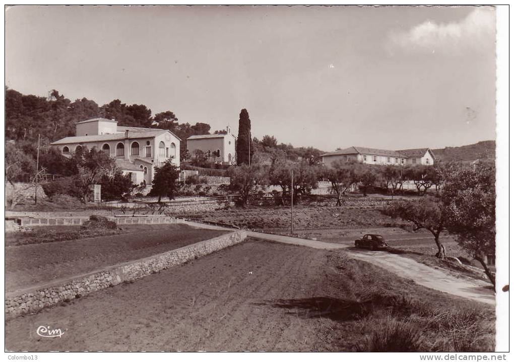 83 CPSM   CARTE PHOTO LA VALETTE DOMAINE DES GUEULES CASSEES  RARE PLAN 1954 - La Valette Du Var