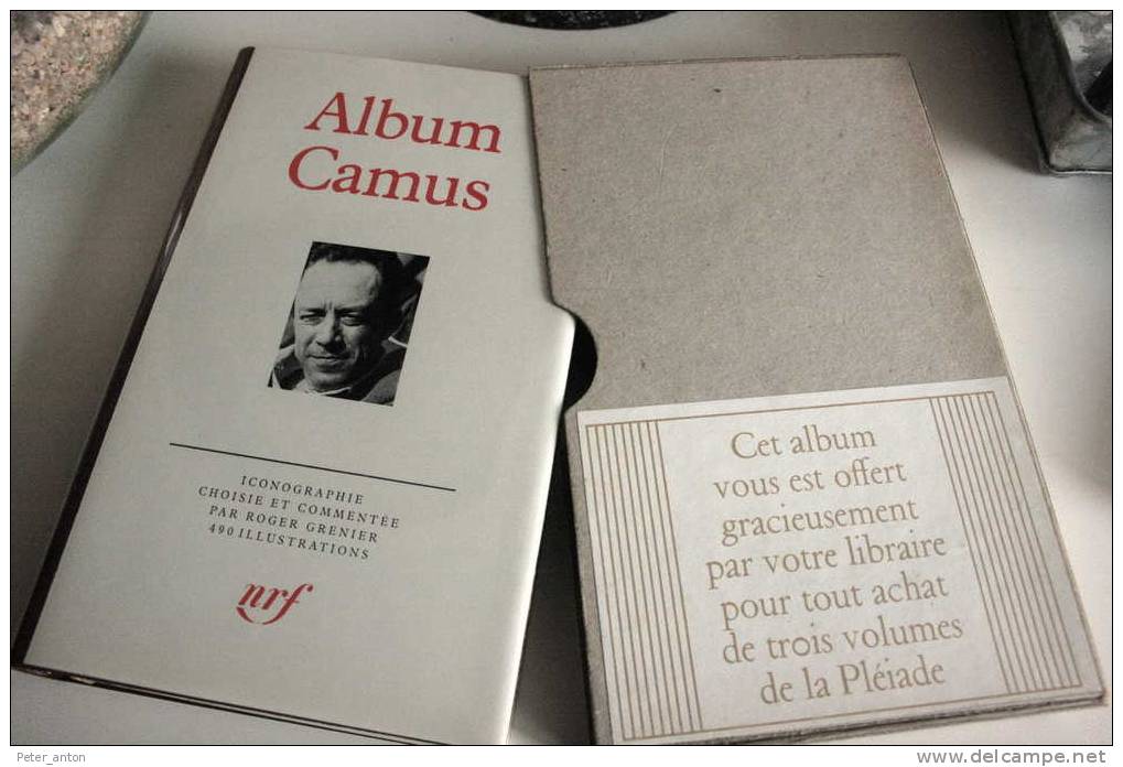 L'ALBUM CAMUS -album Pléïade 1982 - Neuf - Complet - Hors Commerce - La Pléiade