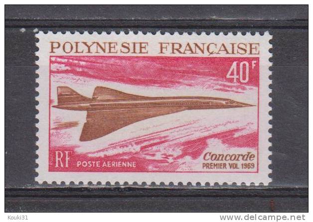 Polynésie YT PA 27 ** : Concorde - 1969 - Neufs