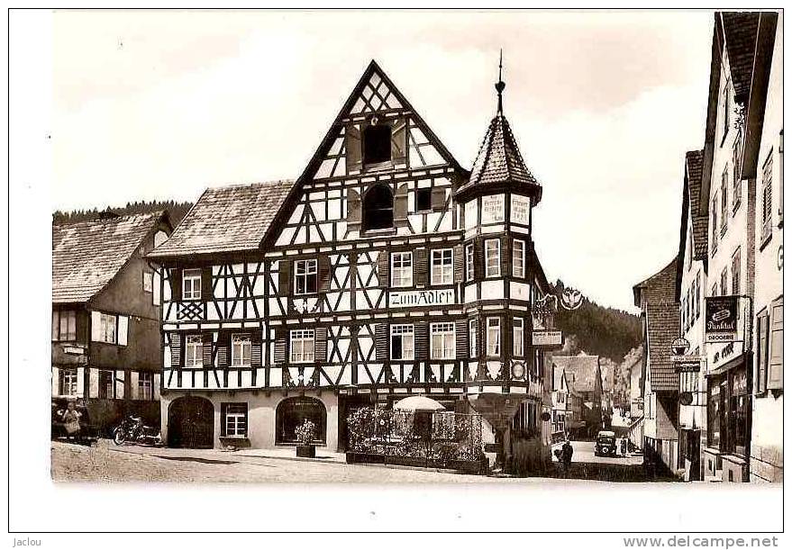 SCHILTACH GASTHAUS ZUM ADLER (COMMERCES)  REF 20232 - Schiltach