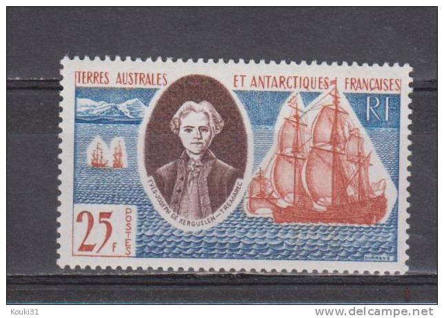 TAAF YT 18 * : Voilier Et Chevalier - 1959 - Unused Stamps