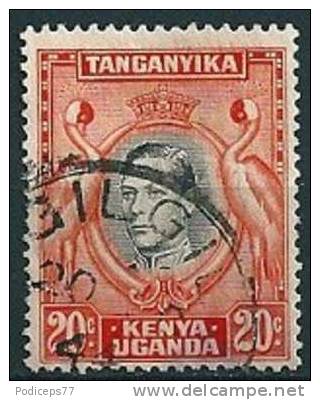 K.U.T.  1938/54  George VI - Pictorial  20 C (Z. 13 1/4 : 13 3/4)  Mi-Nr.60 D  Gestempelt / Used - Kenya, Ouganda & Tanganyika