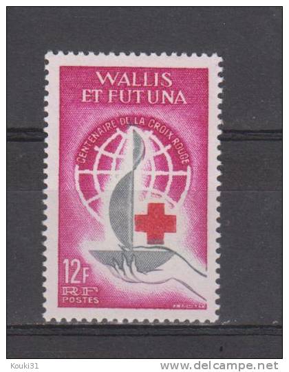 Wallis Et Futuna YT 168 ** : Croix-Rouge - 1963 - Neufs