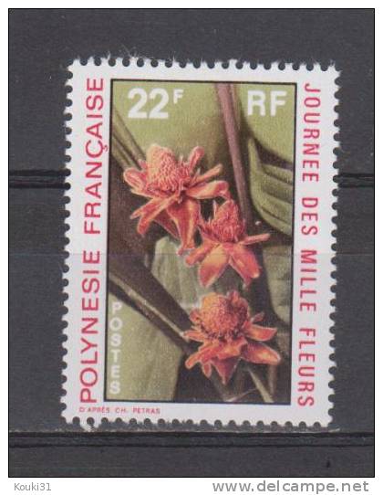 Polynésie YT 85 * : Rose De Porcelaine - 1971 - Unused Stamps