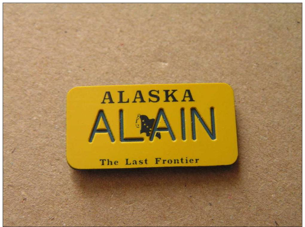 Pin's Ville ALASKA ALAIN THE LAST FRONTIER - Städte