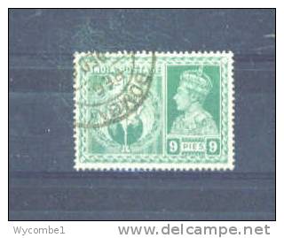 INDIA - 1946  Victory  9p  FU - 1936-47 Koning George VI