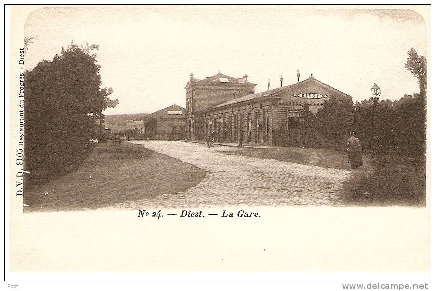 Diest : La Gare ---Het Station - Diest