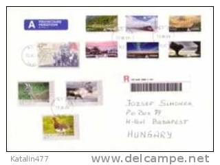 NORWAY, 2009. Different Sets   On Registered Cover - Briefe U. Dokumente