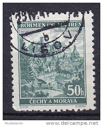 Böhmen & Mähren 1940 Mi. 39     50 H Neuhaus - Used Stamps