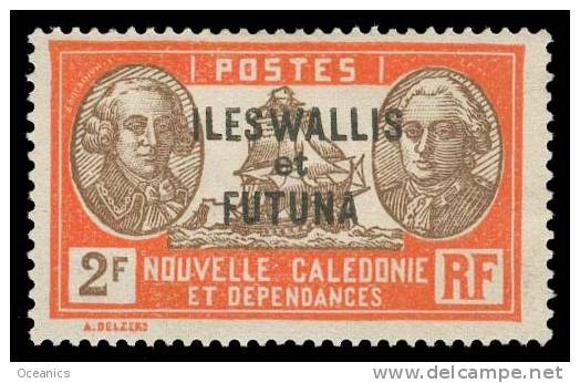 Wallis Et Futuna (Y/T No,  61 - Timbres De Nouvelle Calédonie Surchargés) * - Unused Stamps