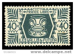 Wallis Et Futuna (Y/T No, 137 - Série De Londres) * - Unused Stamps