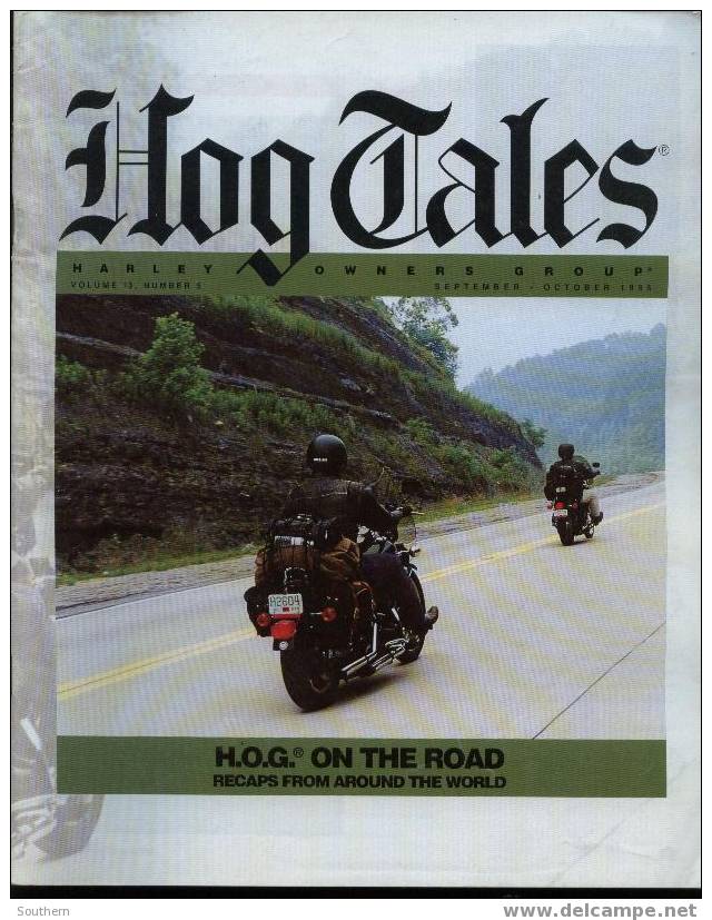 Hog Tales Moto 13/5 H.O.G On The Road New Faces In H.O.G Harley-Davidson Désigners Introduce Changes For 1996 Rallies - Sport