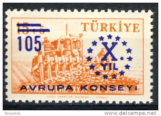 1959  Turkey  Complete  MNH Set Of  1  Stamp " Avrupa " Europa Sympathy Issues - 1934-39 Sandjak D'Alexandrette & Hatay