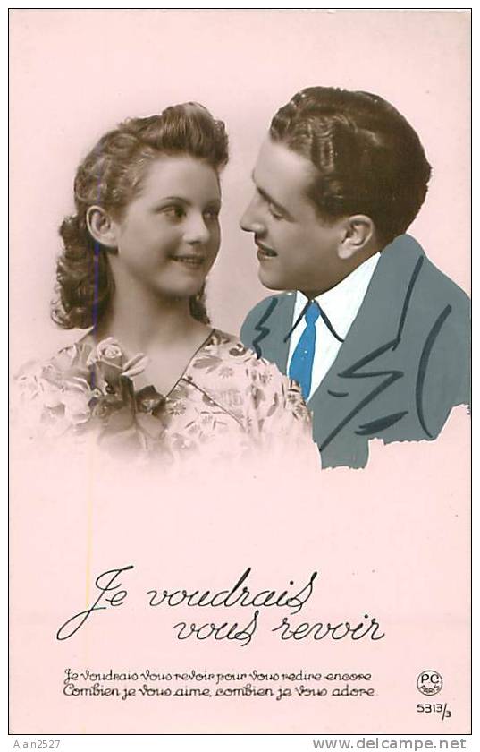 Je Voudrais Vous Revoir (PC Paris, 5313/3) - Couples