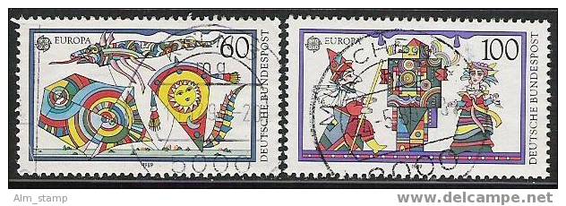 1989 Deutschland Germany    Mi. 1417-8 Used Europa - 1989