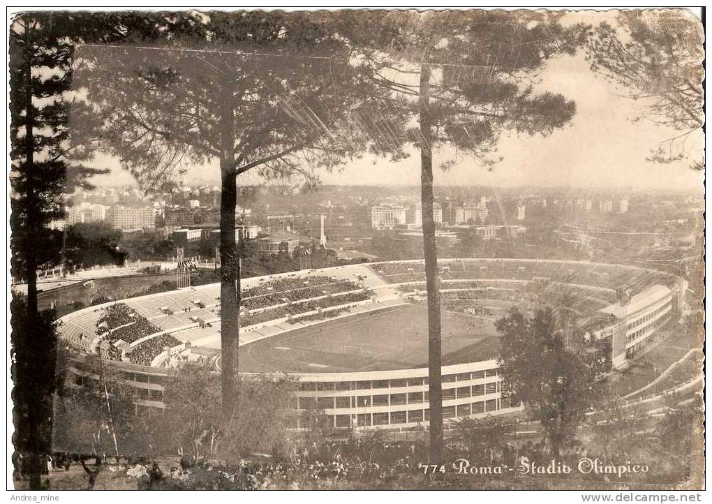 ROMA - STADIO OLIMPICO. MOLTO BELLA!!   LAZ214 - Stades & Structures Sportives