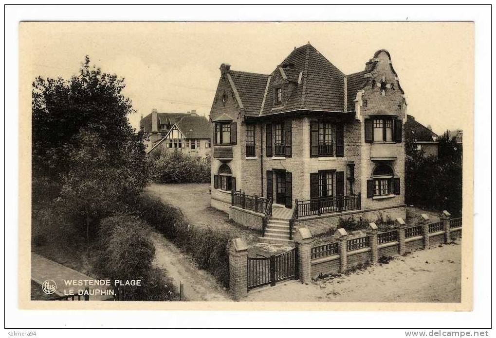 BELGIQUE  /  WESTENDE  PLAGE  /  LE  DAUPHIN  ( Cottage, Villas Superbes ) /  Edit.  Ernest  THILL , Bruxelles - Westende