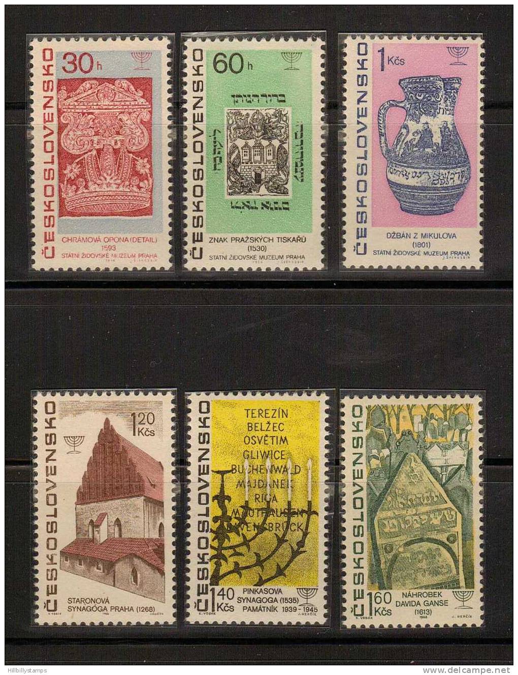 Czechoslovakia Mnh Year 1967 No 1475-80 - Neufs