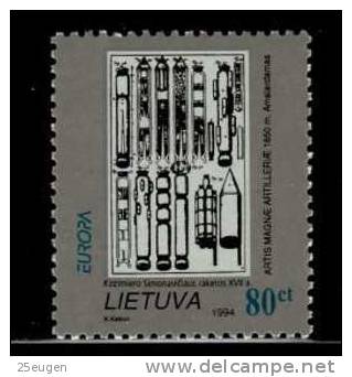 LITHUANIA  1994 EUROPA CEPT MNH - 1994