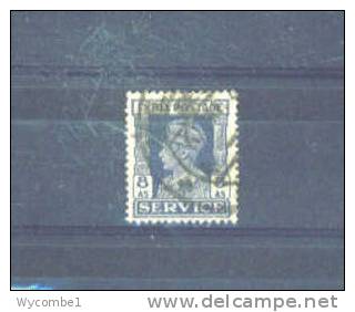 INDIA - 1939  George VI Service  8a  FU - Francobolli Di Servizio