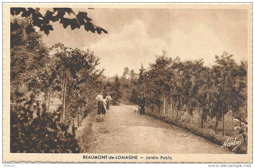 Beaumont-de-Lomagne - Jardin Public, Ref 1102-672 - Beaumont De Lomagne