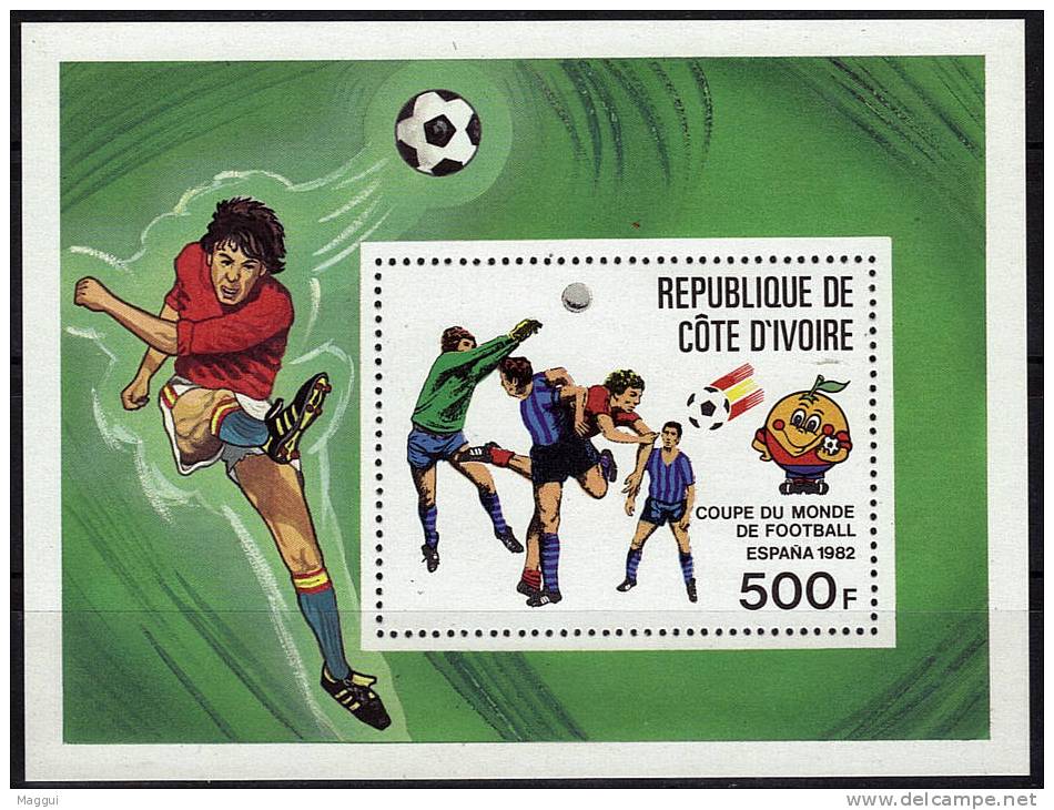 COTE D  IVOIRE  BF 19 * *  Cup 1982  Football  Soccer  Fussball - 1982 – Spain