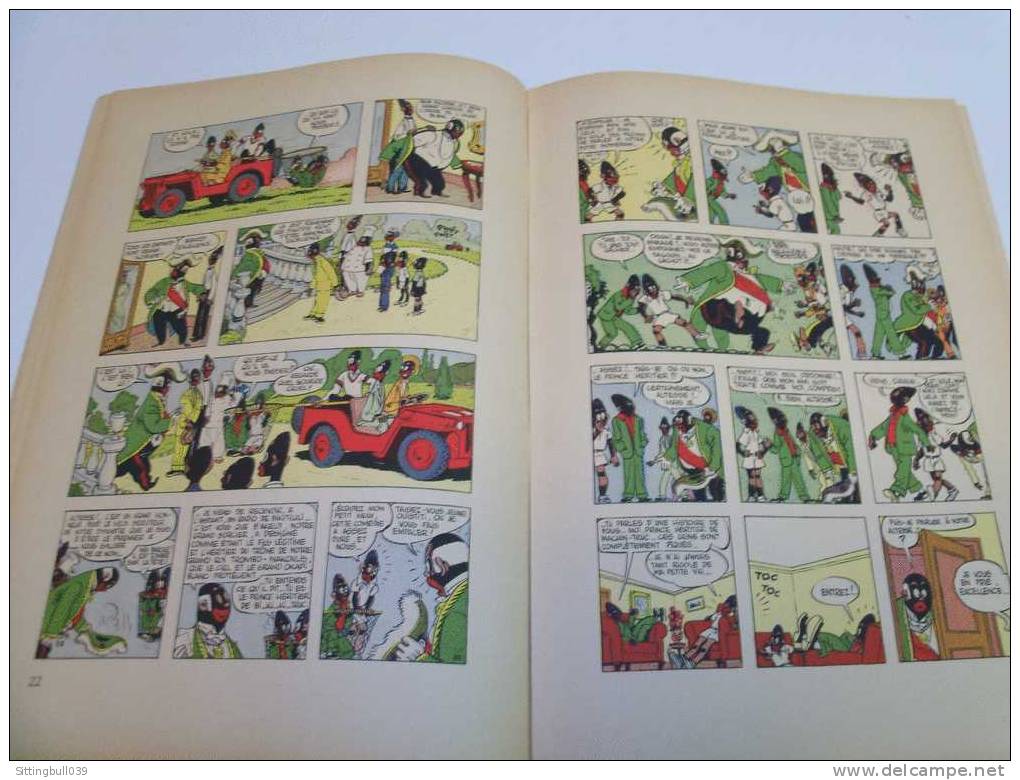 LES AVENTURES DE BLONDIN ET CIRAGE. LE NÈGRE BLANC. Jijé. Edition Originale 1952. Ed. Dupuis. Bel état !