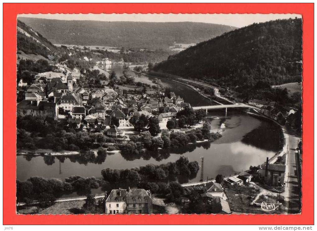 CLERVAL - Vue Panoramique Aérienne - Le Nouveau Pont Sur Le Doubs. - Other & Unclassified