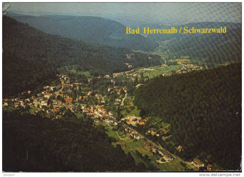 Germany-Postcard 1988- Bad Herrenalb/Schwarzwald - 2/scans - Bad Herrenalb