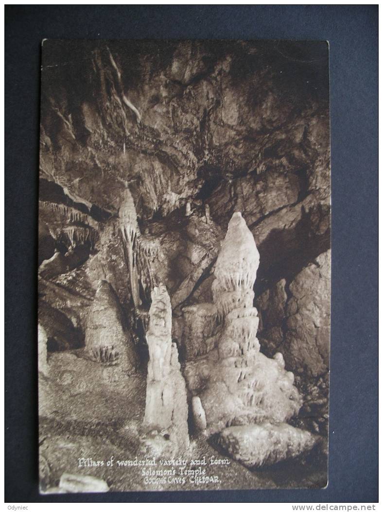 Pillars Of Wonderful Variety And Form,Solomon Temple,Goughs Caves - Cheddar