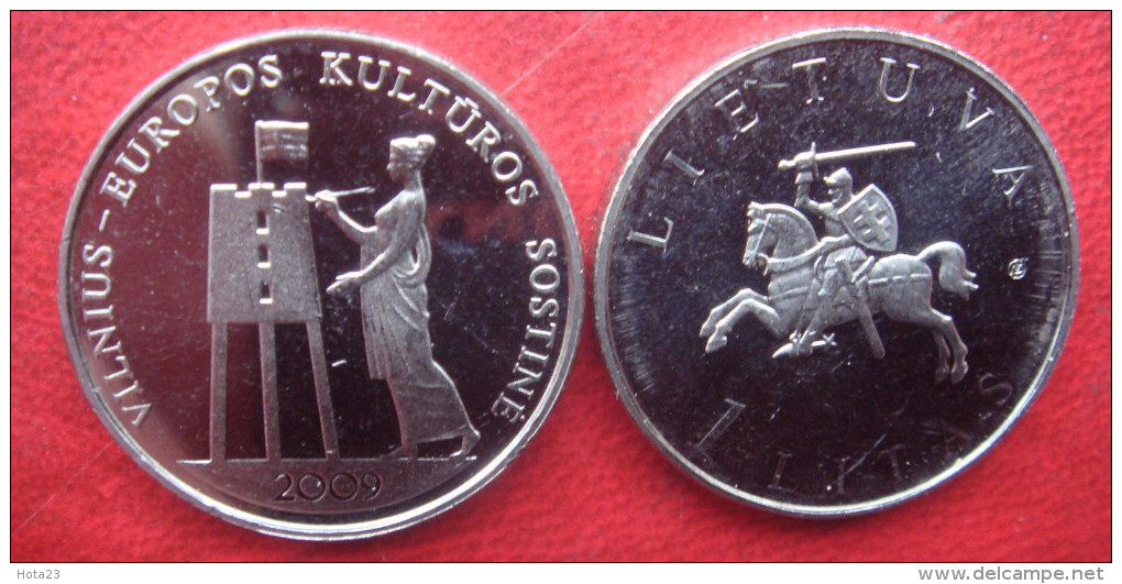 Lithuania - Art  + Eirope Culture + Horseman 2009 UNC - Lituanie