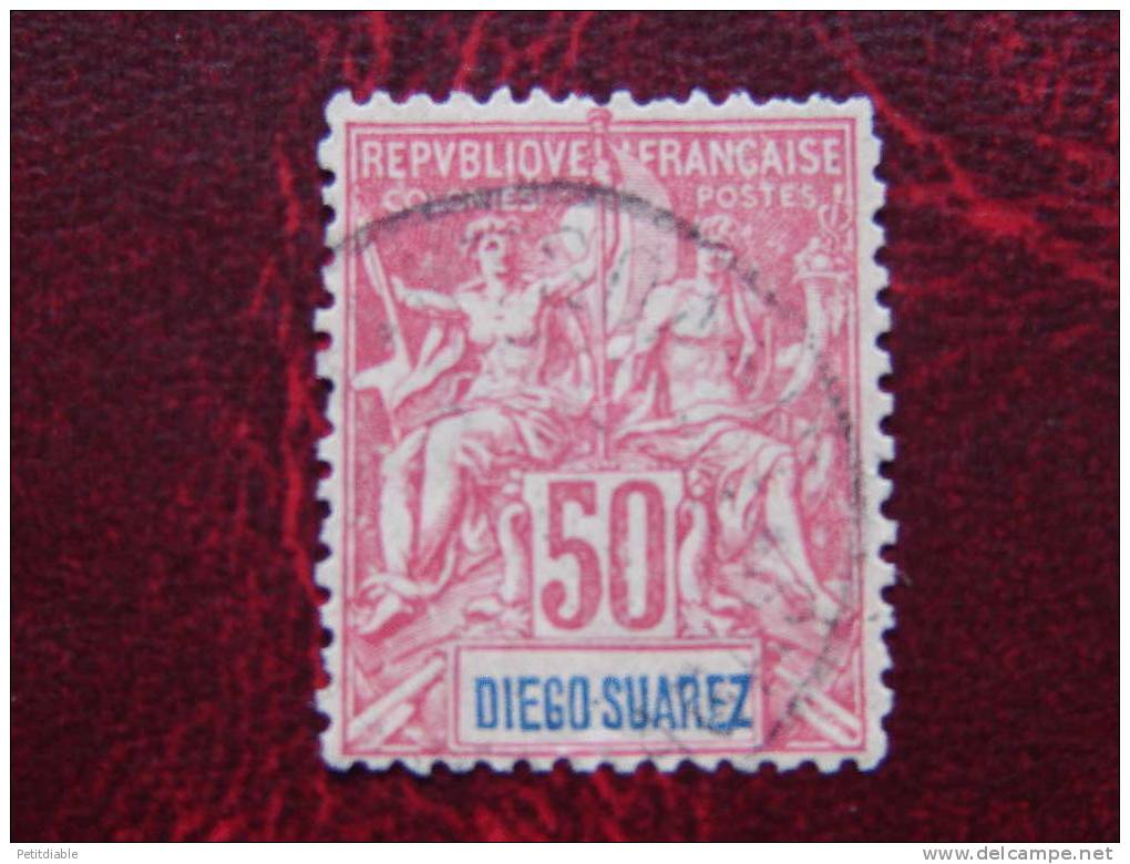 DIEGO-SUAREZ - N° 48 - YT - 1893 - Type "Sage". - Obl - - Used Stamps