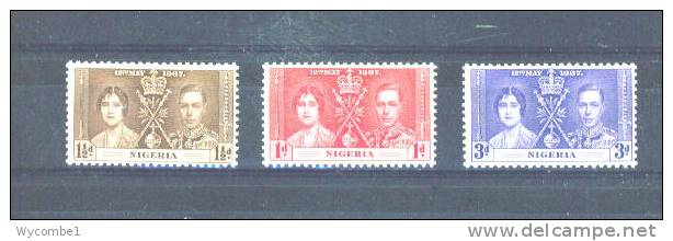 NIGERIA - 1937  Coronation  MM - Nigeria (...-1960)