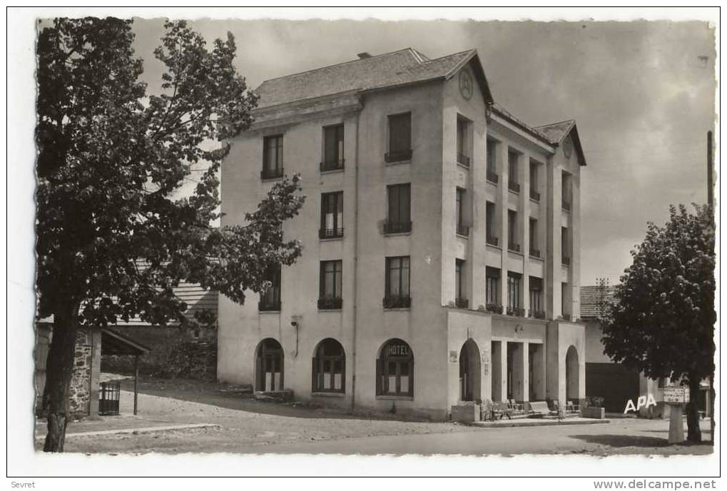 ALLANCHE. - Hôtel Barial.  CPSM 9x14 - Allanche