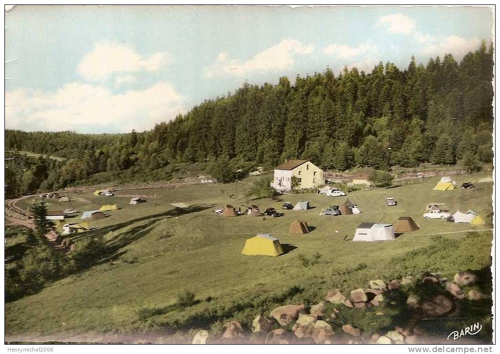 Vosges - Le Tholy , Camping De La Goutte Villemin En 1967 , Ed Photo Barin - Other & Unclassified